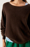 AMERICAN VINTAGE Damsville Brown Πουλόβερ