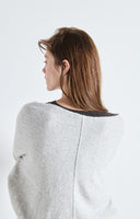 AMERICAN VINTAGE Damsville Light Grey Πουλοβερ
