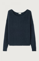 AMERICAN VINTAGE Damsville Navy Blue Noir Πουλοβερ