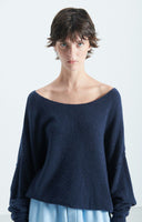 AMERICAN VINTAGE Damsville Navy Blue Noir Πουλοβερ