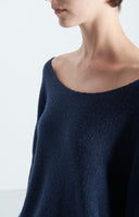 AMERICAN VINTAGE Damsville Navy Blue Noir Πουλοβερ