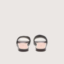 COCCINELLE Monogram Slice Cowhide Σανδάλια Λευκά