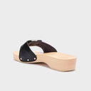 SCHOLL Pescura Heel Iconic Μαύρα Σανδάλια