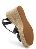 PALOMITAS By PALOMA BARCELO Fauna Nappa Black Platforms