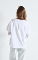 AMERICAN VINTAGE Fizvalley Λευκό T-shirt