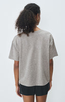 AMERICAN VINTAGE Fizvalley Light Grey T-shirt