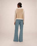 GRACE & MILA Sohen Sleeveless Suede Vest