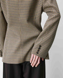 GRACE & MILA Almond Houndstooth Σακάκι