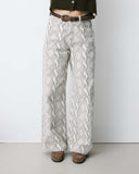 GRACE & MILA Socca Python Jeans