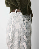 GRACE & MILA Socca Python Jeans