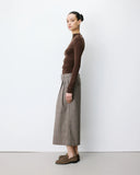 GRACE & MILA Arnold Beige Καρό Παντελόνι