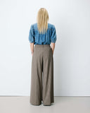 GRACE & MILA Ayen Ηoundstooth Beige Παντελόνι