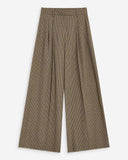 GRACE & MILA Ayen Ηoundstooth Beige Παντελόνι