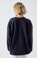 AMERICAN VINTAGE Gixy Noir Μακρυμάνικη Μπλούζα