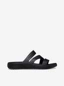 CROCS Getaway Strappy-Stucco Black Παντόφλες