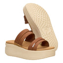 HEY DUDE Austin Slide Classic Cognac Platforms