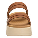 HEY DUDE Austin Slide Classic Cognac Platforms
