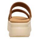 HEY DUDE Austin Slide Classic Cognac Platforms