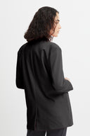 ICHI Ihkate Black Loose Fit Jacket