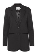 ICHI Ihkate Black Loose Fit Jacket