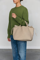 KAFFE Rachel Leather Jacket Brown