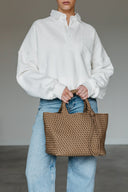 KAFFE Rachel Leather Jacket Brown