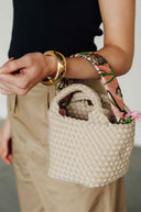 KAFFE Rachel Leather Jacket Brown