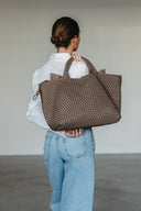 KAFFE Rachel Leather Jacket Brown