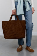 KAFFE Rachel Leather Jacket Brown