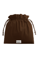 KAFFE Rachel Leather Jacket Brown