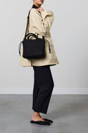 KAFFE Rachel Leather Jacket Brown