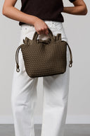 KAFFE Rachel Leather Jacket Brown