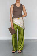 KAFFE Rachel Leather Jacket Brown