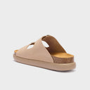 SCHOLL Noelle Chunky Dark Beige Σανδάλια