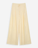 GRACE & MILA Wally Yellow Linen Trousers