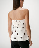 GRACE & MILA Wixie Polka Dot Top