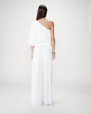GRACE & MILA Wonka Ecru Wide-Leg Trousers