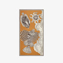 INOUI EDITIONS 100 Cotton Vague Golden Brown Φουλάρι