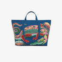 INOUI EDITIONS Croco Shopper Bag