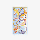 INOUI EDITIONS Fouta 100 Cerfs Volants Orange Πετσέτα Θαλάσσης