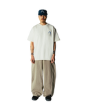 WOODBIRD WBBaine Warp Off White T-shirt