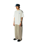 WOODBIRD WBBaine Warp Off White T-shirt