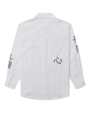WOODBIRD WBBecca Ox Writing Unisex Πουκάμισο