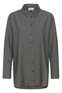 MY ESSENTIAL WARDROBE 22 The Pinstriped Γκρι Πουκάμισο