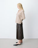 GRACE & MILA Salvador V-neck Sable Πουλόβερ