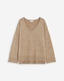 GRACE & MILA Salvador V-neck Sable Πουλόβερ