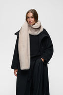 InWear Zabelleiw Stripe Γούνινο Κασκόλ