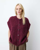 GRACE & MILA Addison Aubergine Ζακέτα