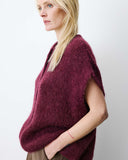 GRACE & MILA Addison Aubergine Ζακέτα
