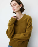 GRACE & MILA Alden Olive Πουλόβερ